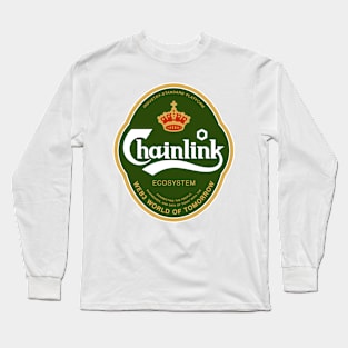 Chainlink Beer Label Long Sleeve T-Shirt